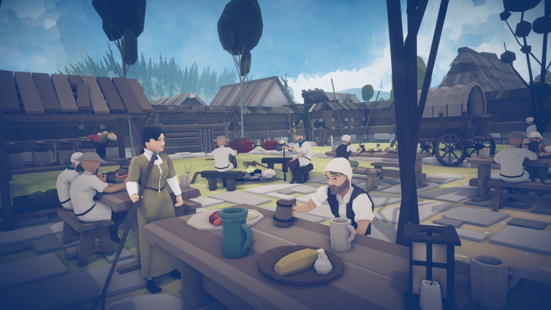 Slavic Medieval Village Town Interior and Exterior Pack  Low-poly 3D model_52