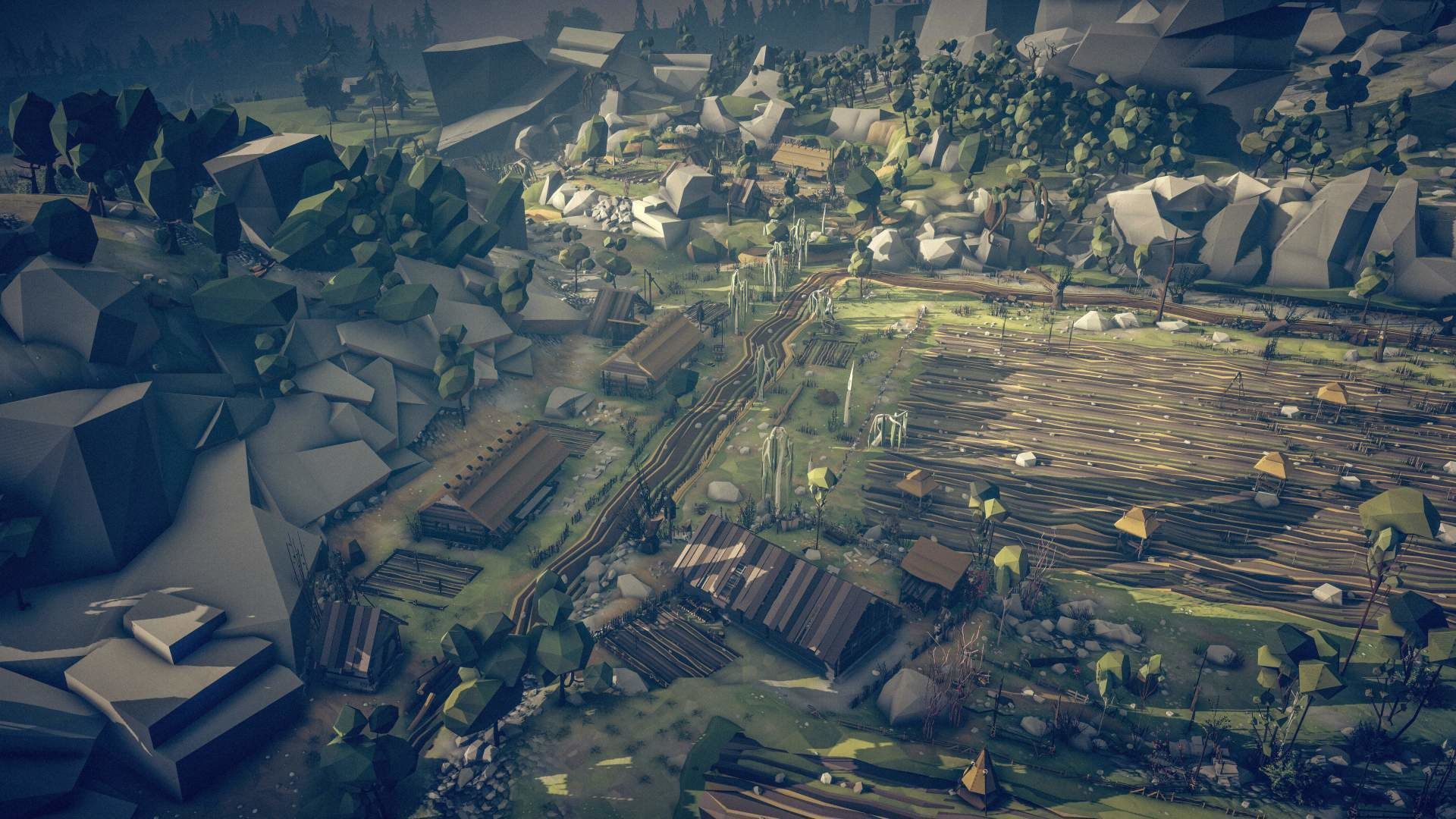 Slavic Medieval Village Town Interior and Exterior Pack  Low-poly 3D model_111