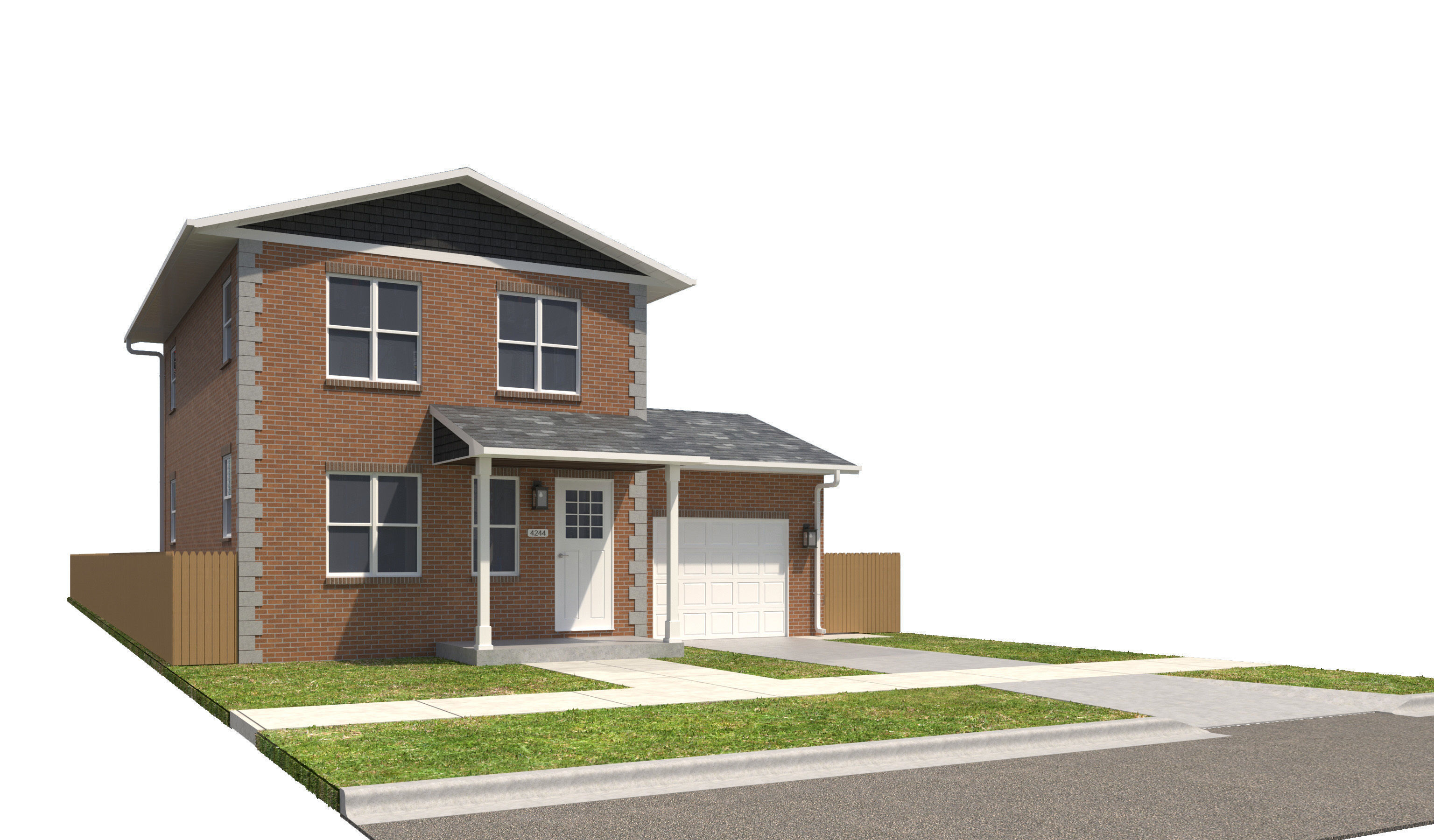 House-033 3D model_3
