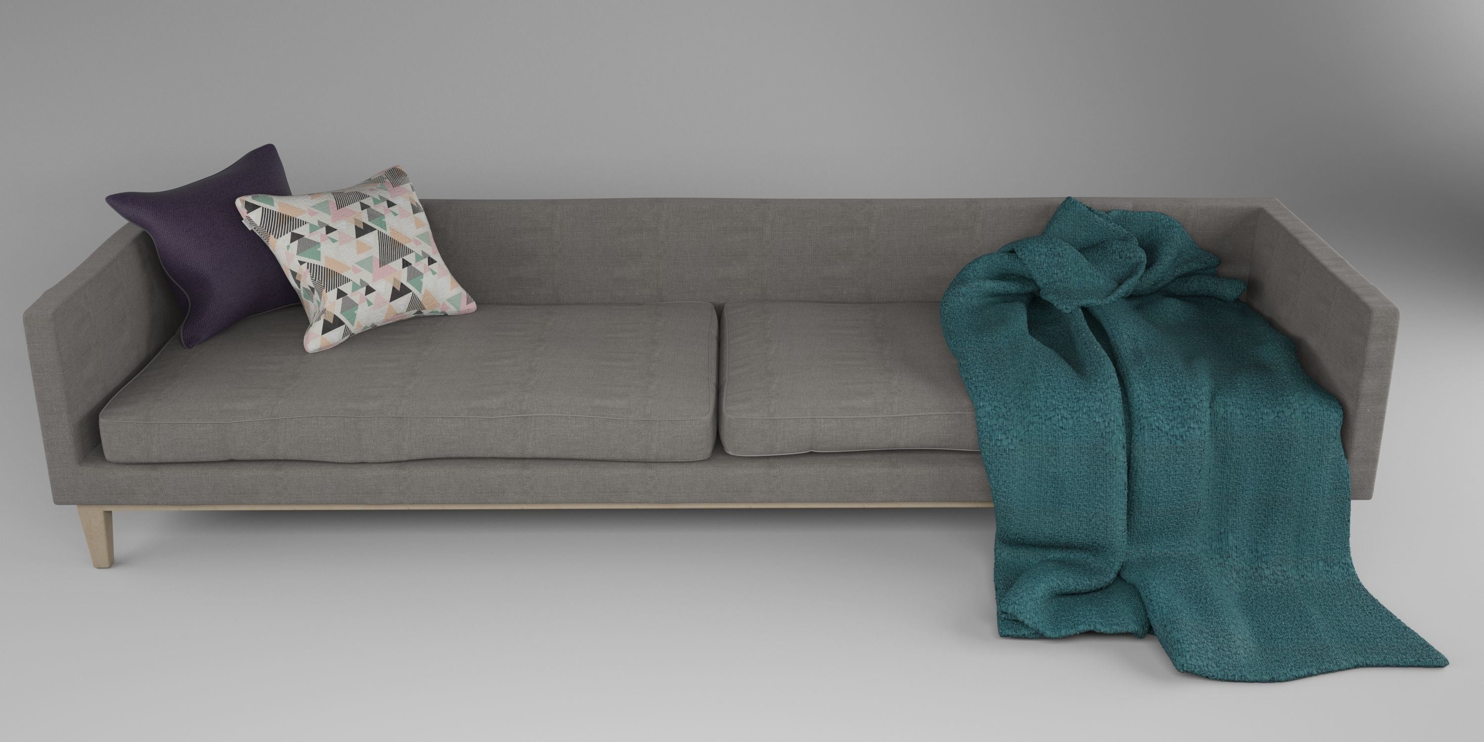 SOFA BED 3D model_4