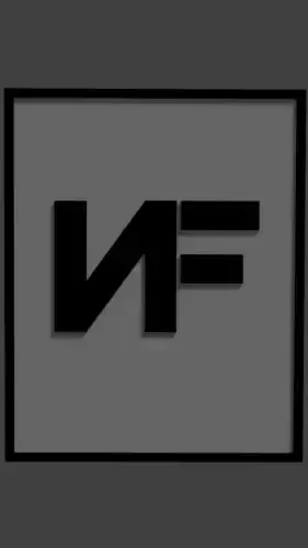 NF Realmusic Logo 3D print model