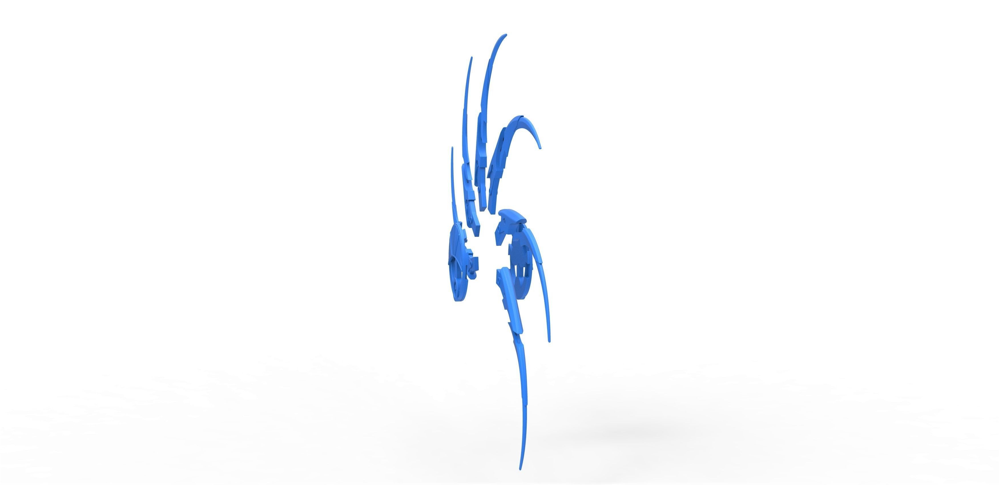 Shuriken of Predator from the movie Alien vs Predator 2004 3D print model_19