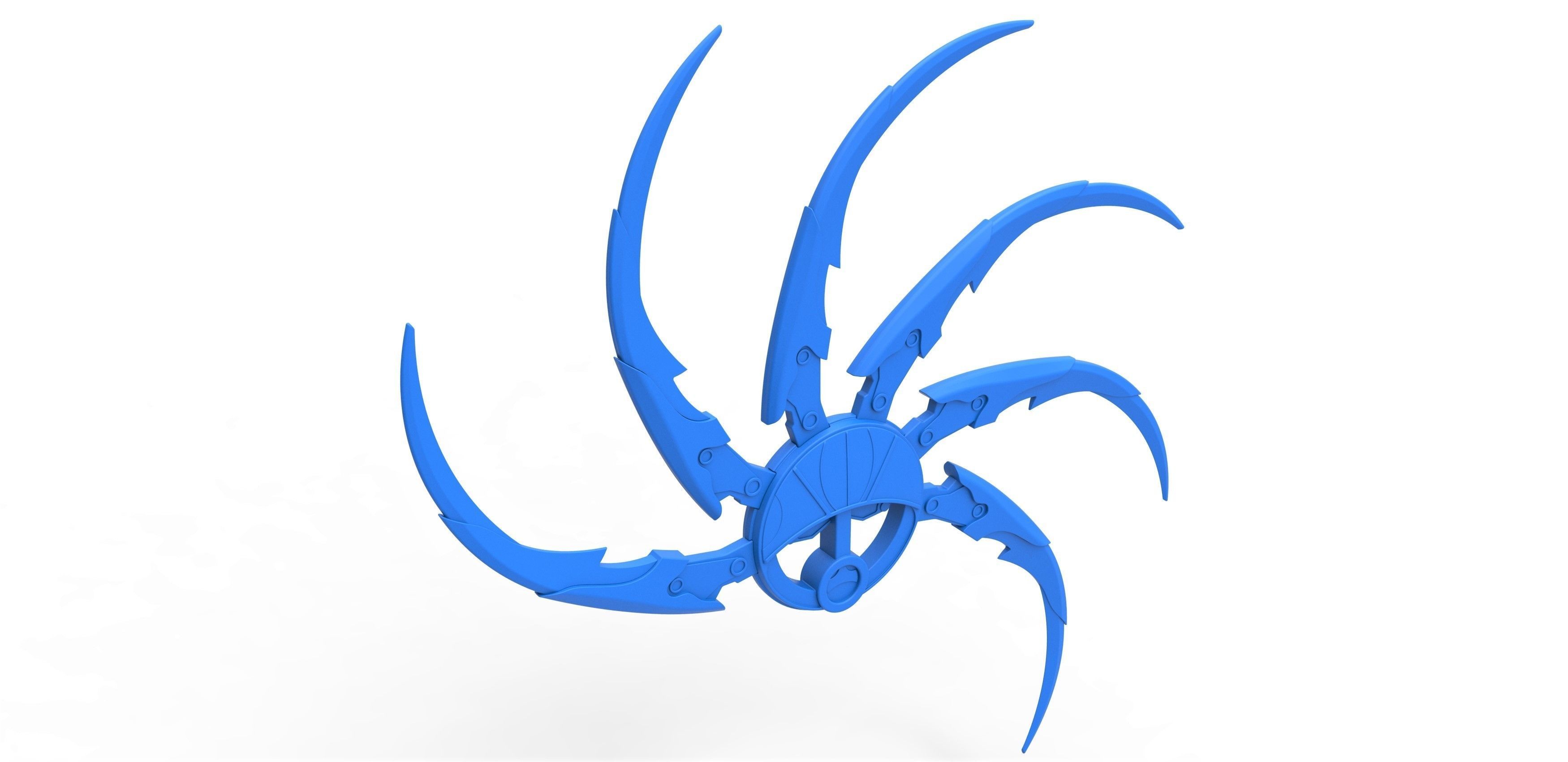 Shuriken of Predator from the movie Alien vs Predator 2004 3D print model_9