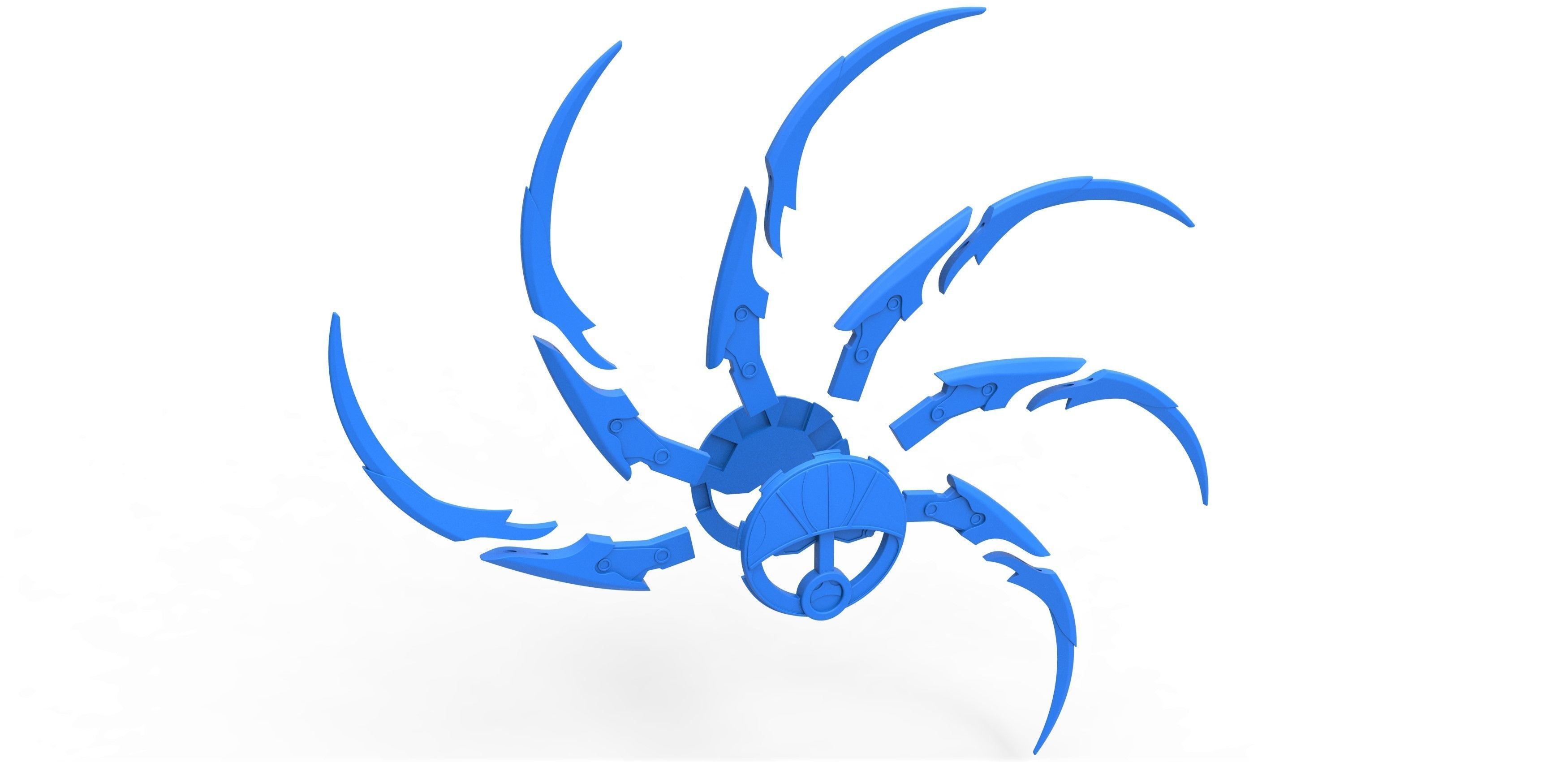 Shuriken of Predator from the movie Alien vs Predator 2004 3D print model_23