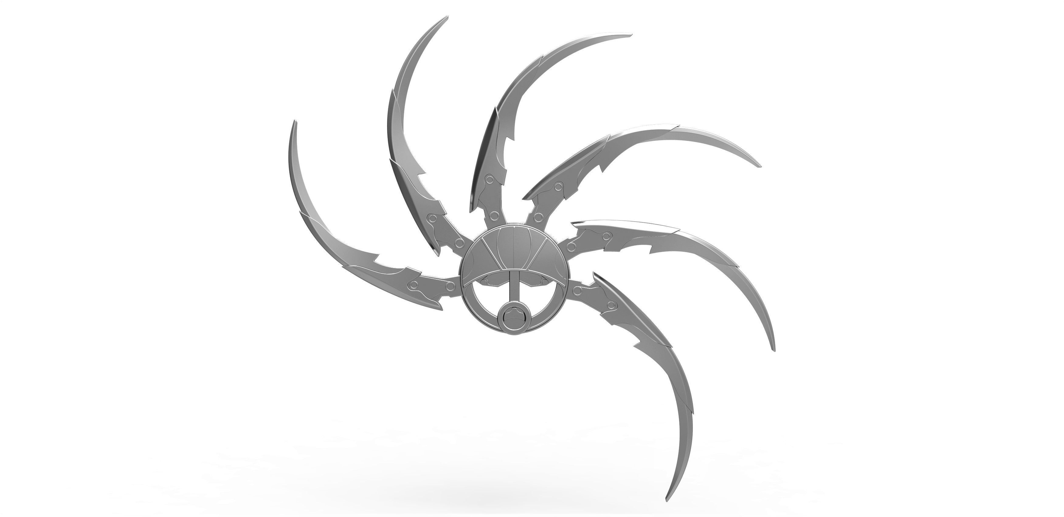 Shuriken of Predator from the movie Alien vs Predator 2004 3D print model_2