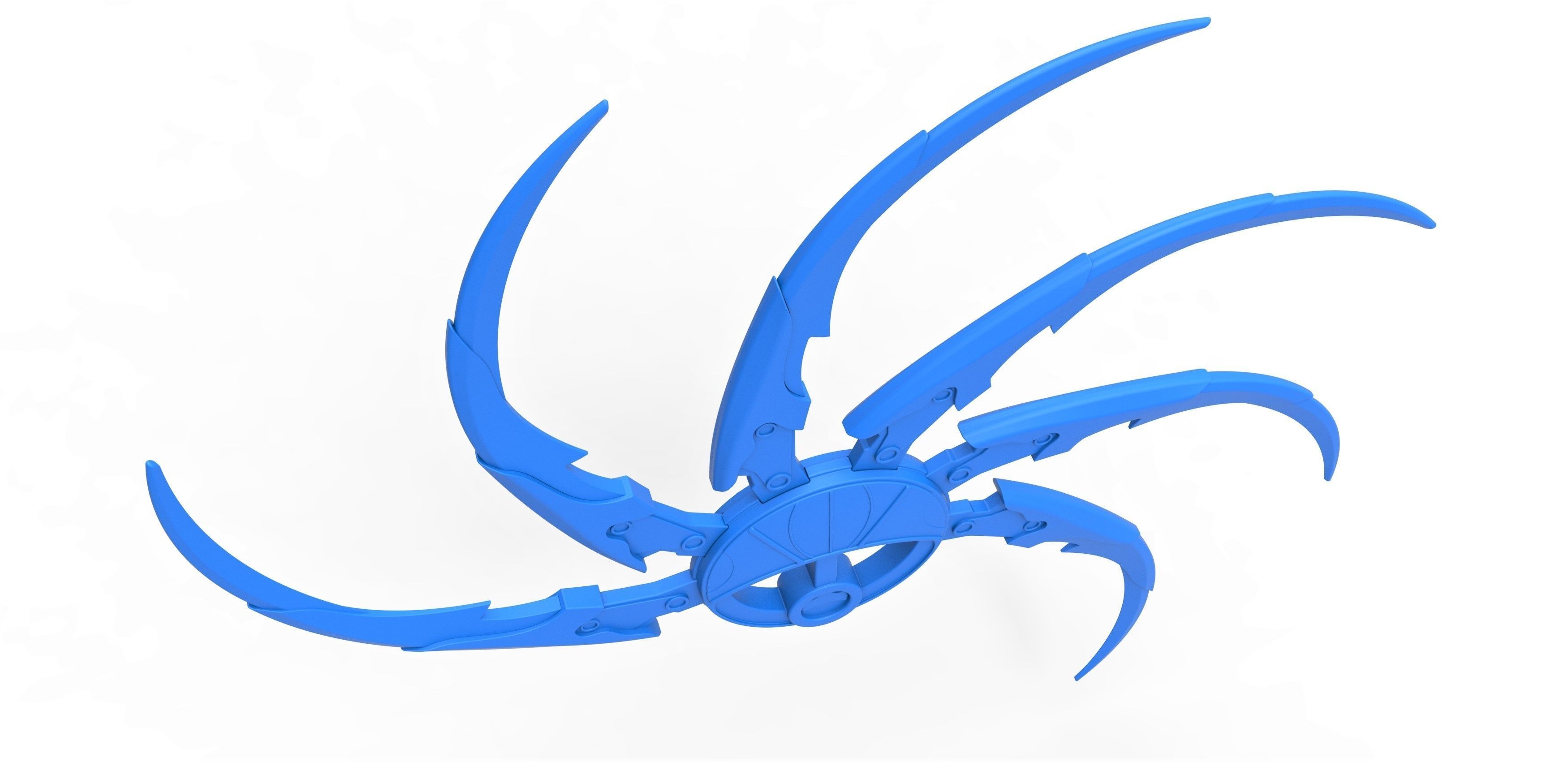 Shuriken of Predator from the movie Alien vs Predator 2004 3D print model_11