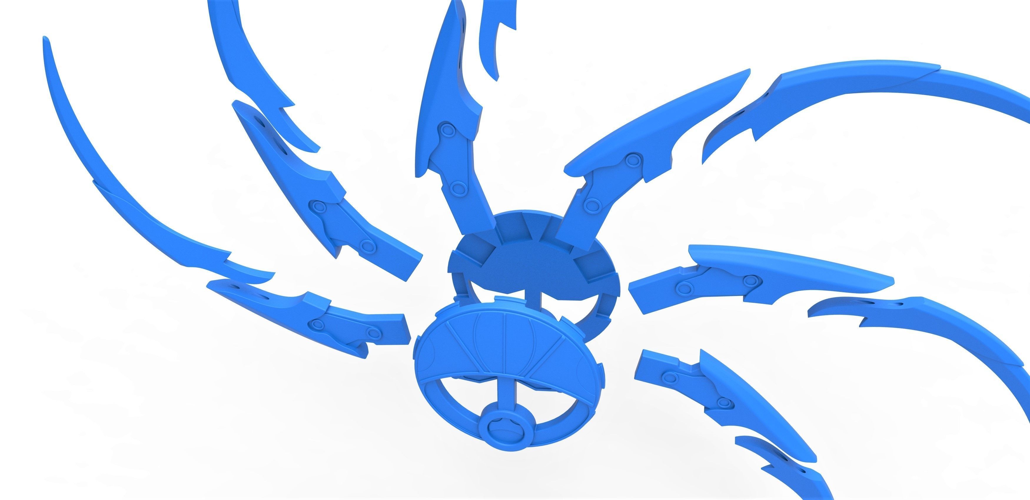 Shuriken of Predator from the movie Alien vs Predator 2004 3D print model_22