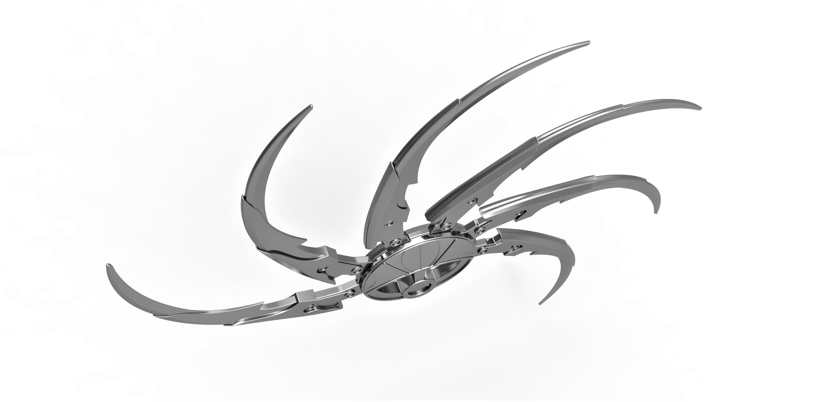Shuriken of Predator from the movie Alien vs Predator 2004 3D print model_6