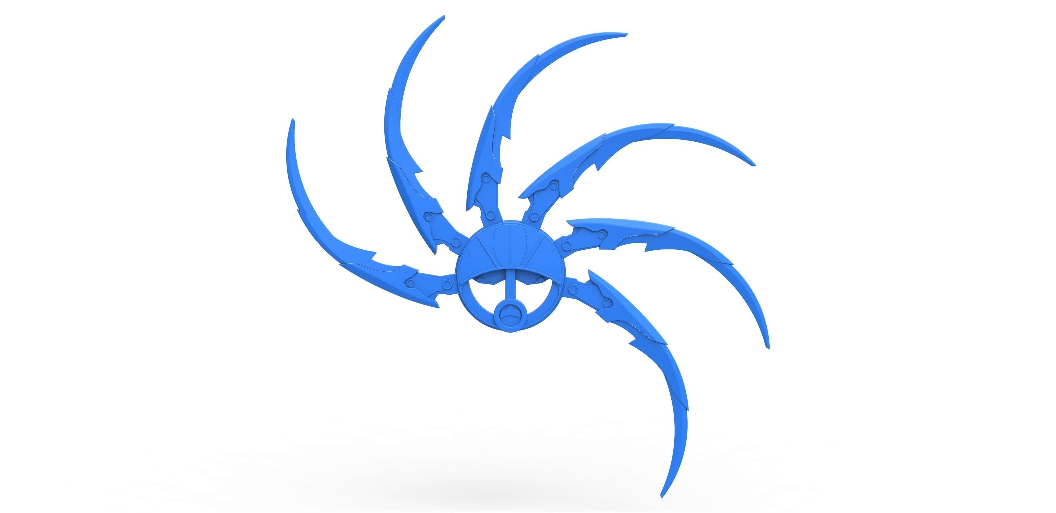 Shuriken of Predator from the movie Alien vs Predator 2004 3D print model_10