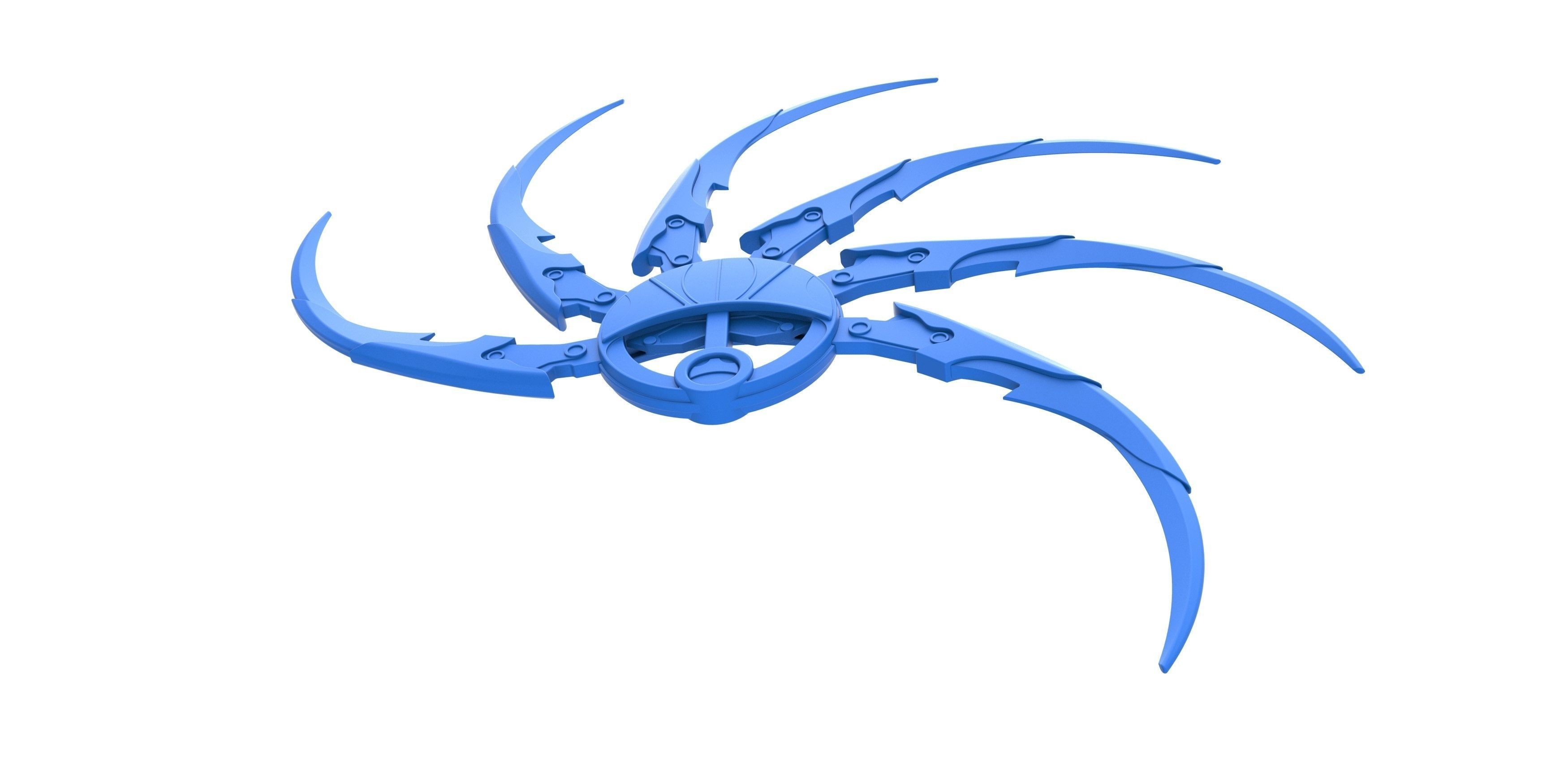 Shuriken of Predator from the movie Alien vs Predator 2004 3D print model_12