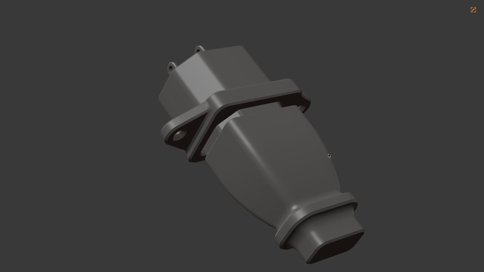 UK Plug and Socket 3D model_8