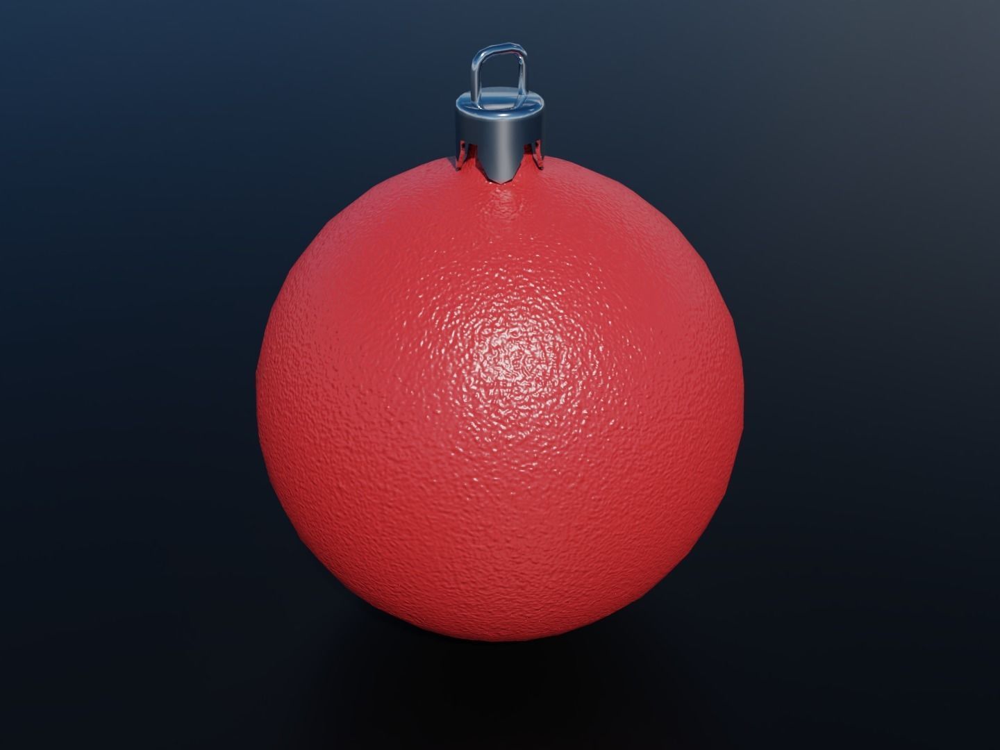 Christmas Balls Low-poly 3D model_5