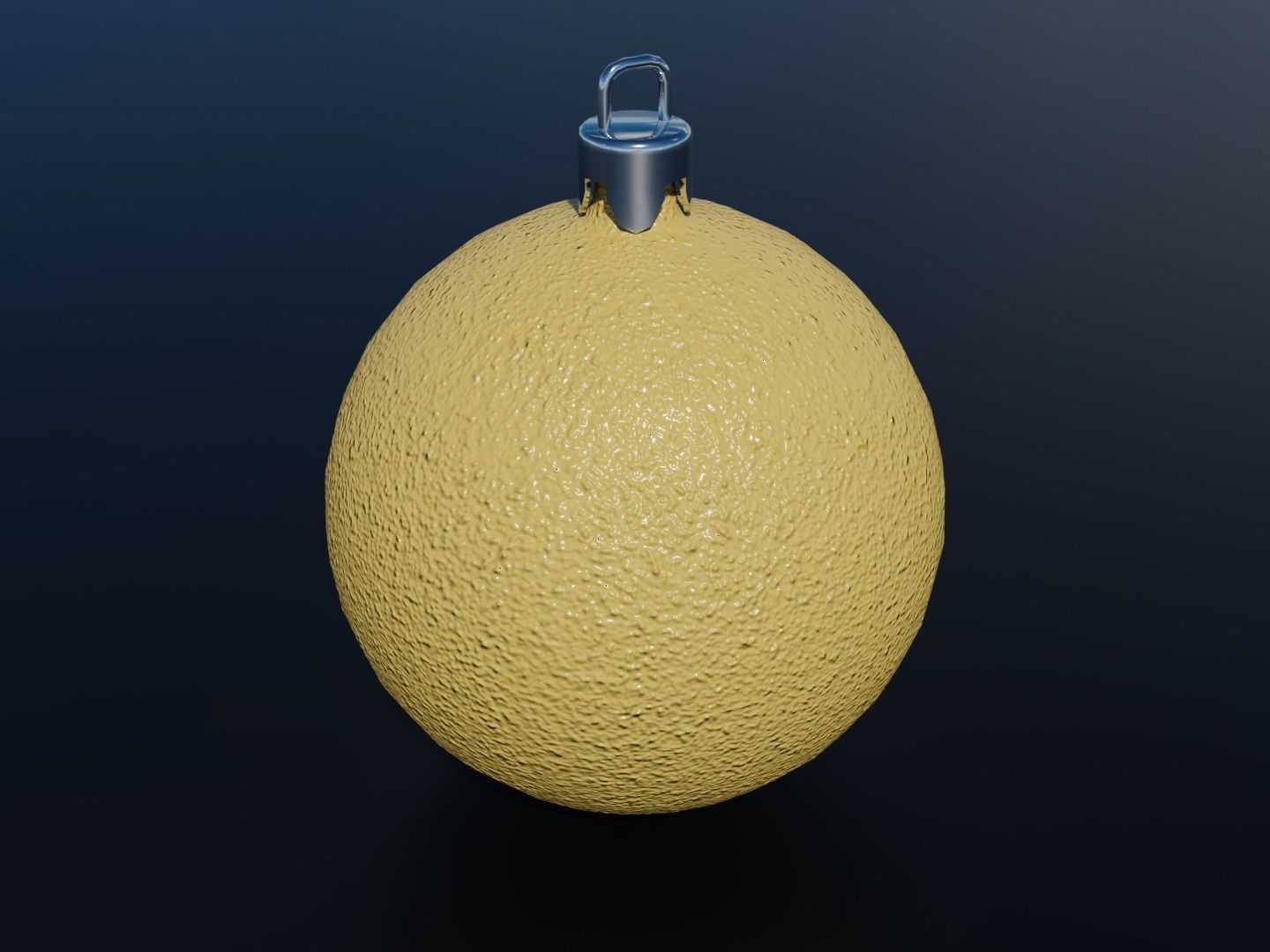 Christmas Balls Low-poly 3D model_4