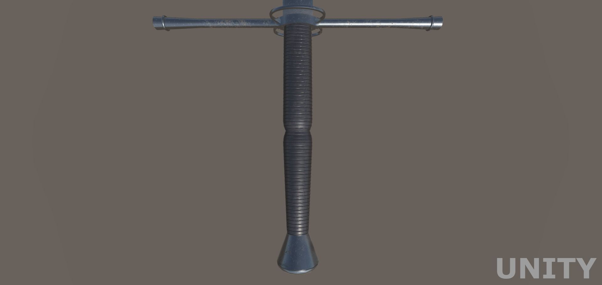 Twohanded Sword Low-poly 3D model_9
