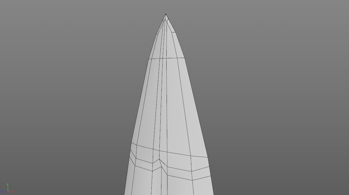 Twohanded Sword Low-poly 3D model_17