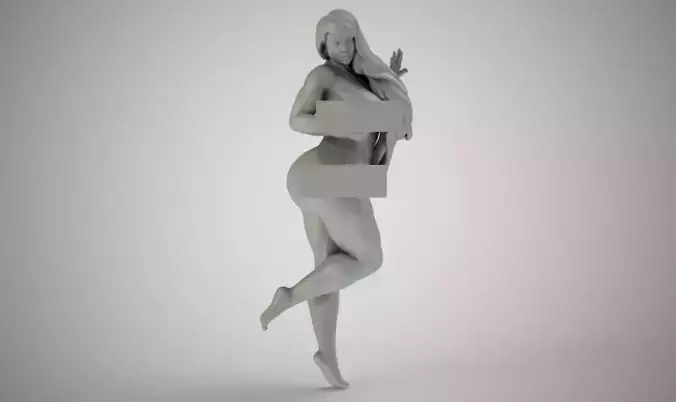 Standing Behind  Door