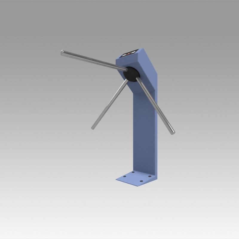 Turnstile tripod Trilock set  3D model_14