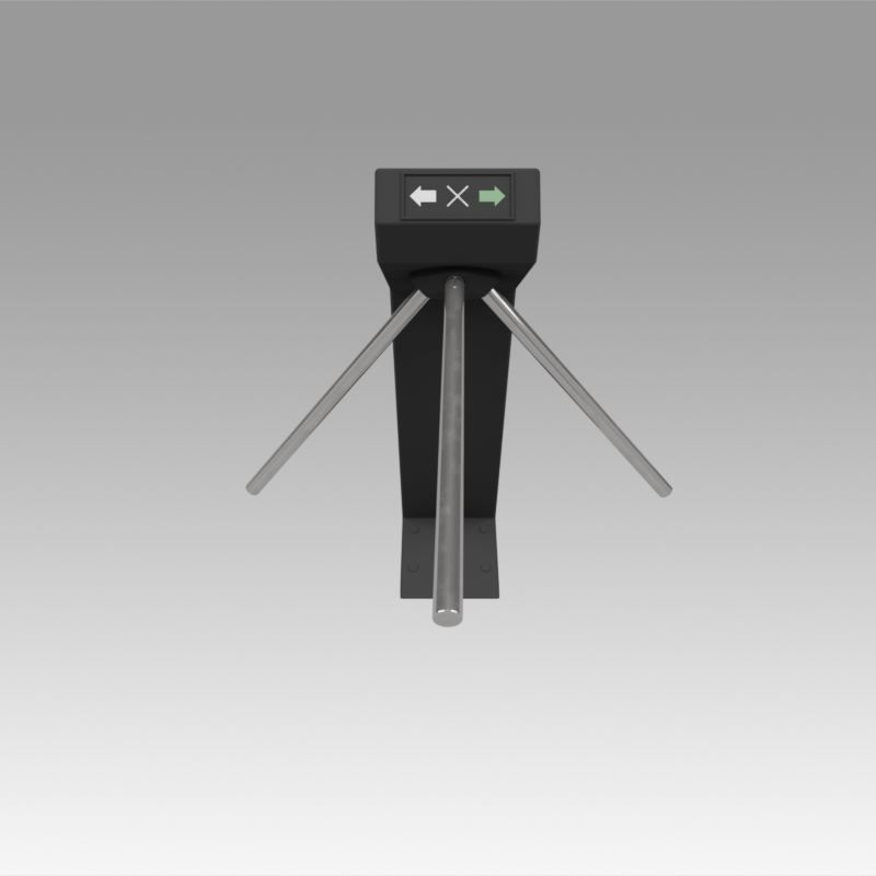 Turnstile tripod Trilock set  3D model_63