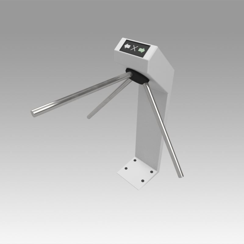 Turnstile tripod Trilock set  3D model_43