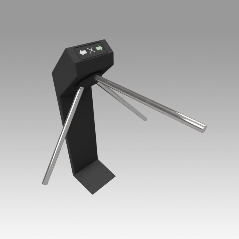 Turnstile tripod Trilock set  3D model_69