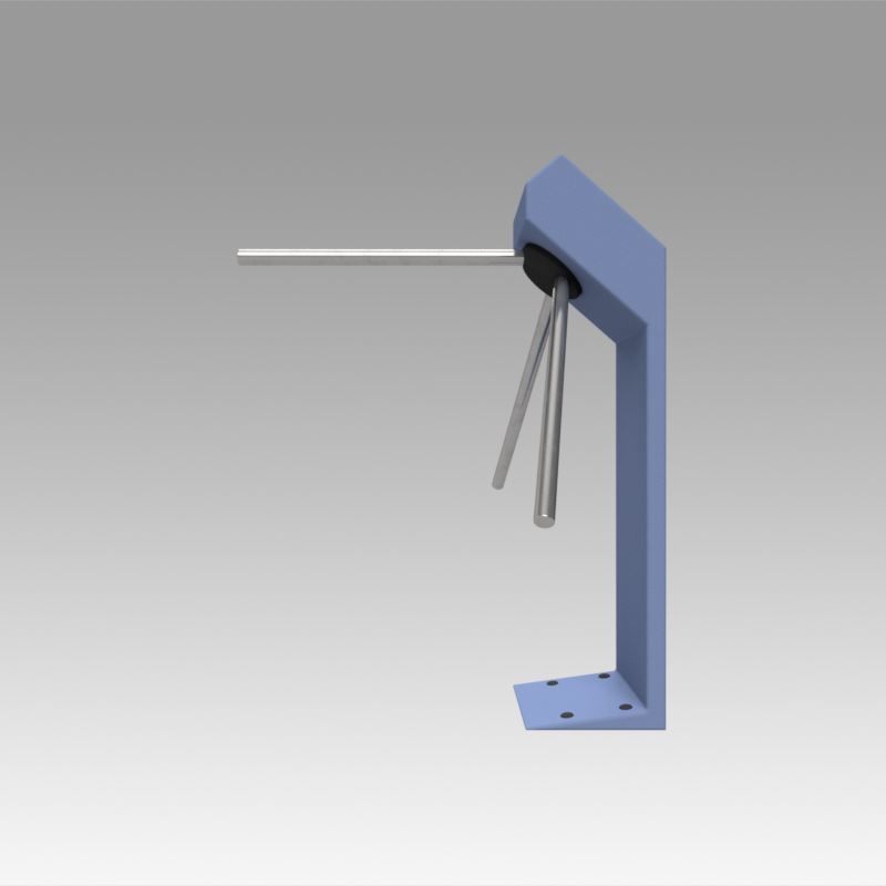 Turnstile tripod Trilock set  3D model_15
