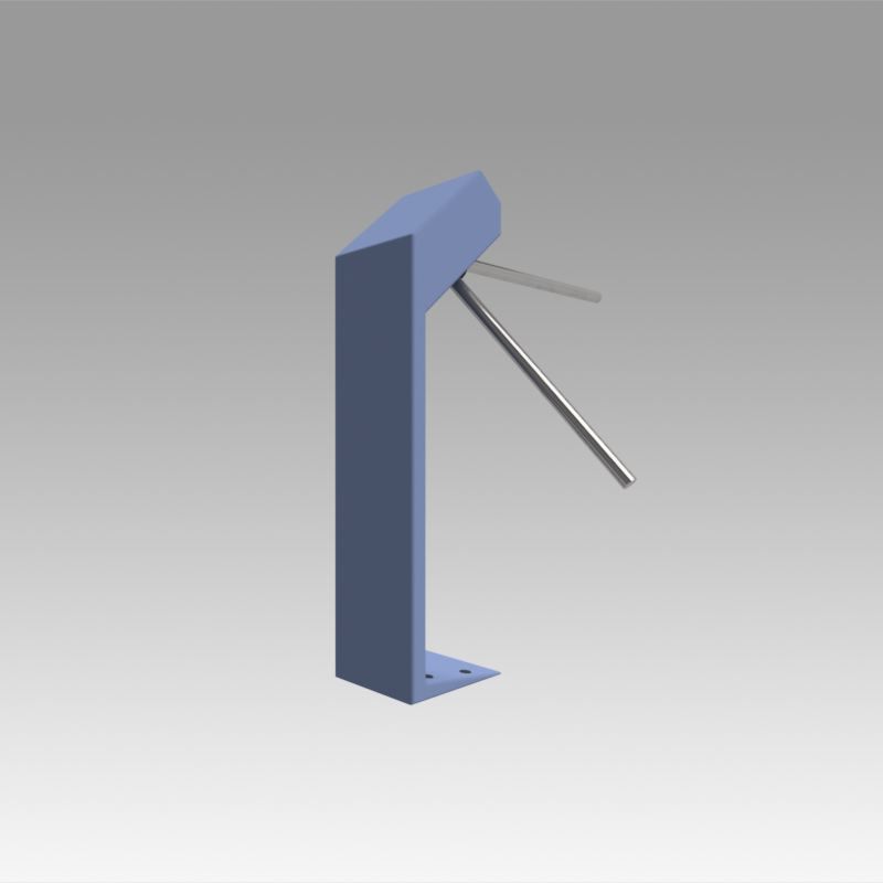 Turnstile tripod Trilock set  3D model_18