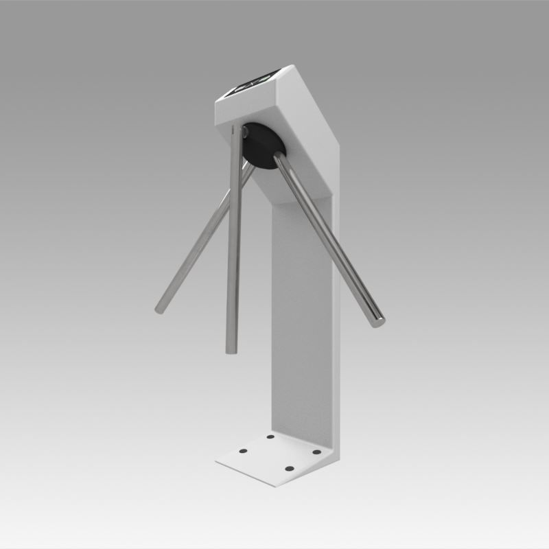 Turnstile tripod Trilock set  3D model_49