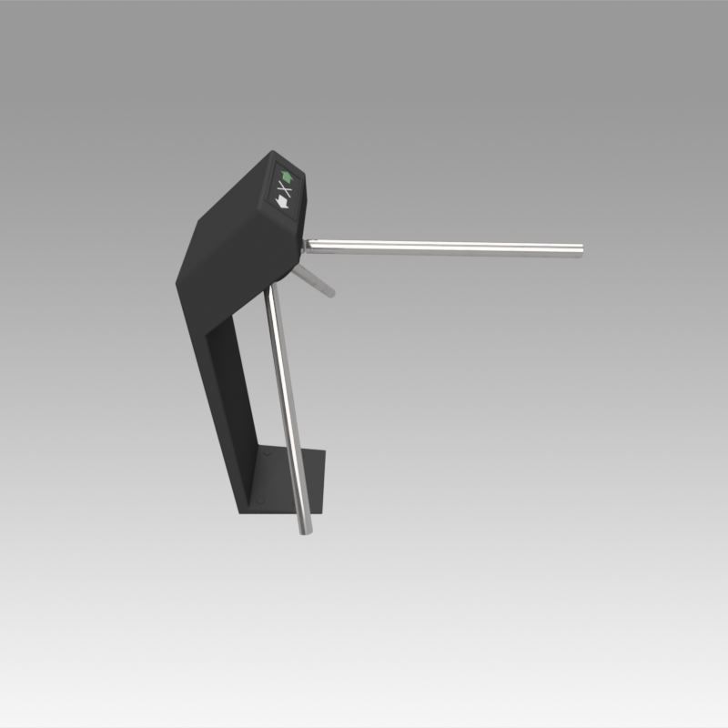 Turnstile tripod Trilock set  3D model_68