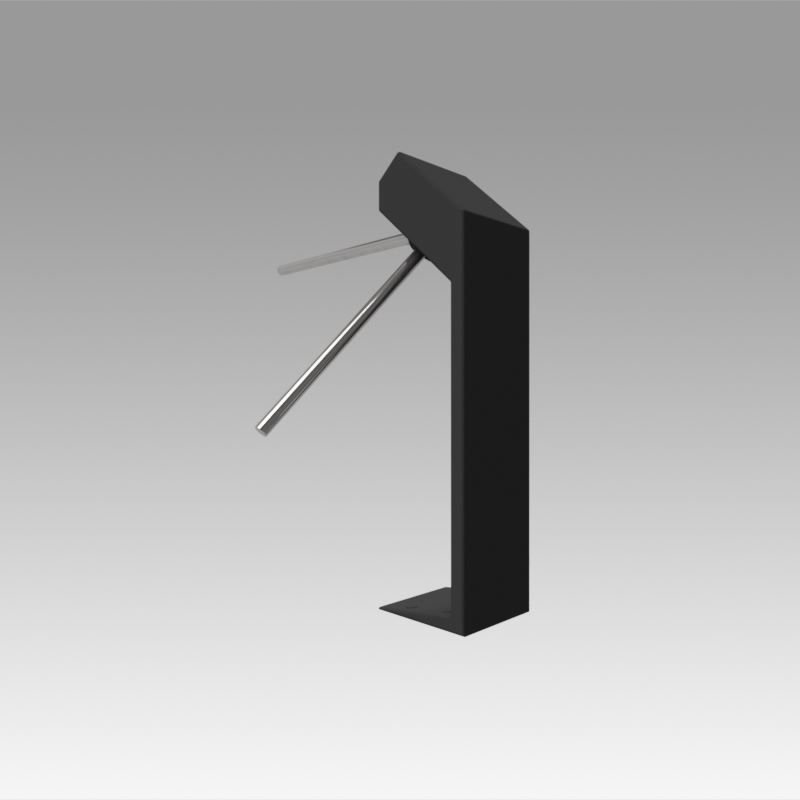 Turnstile tripod Trilock set  3D model_57
