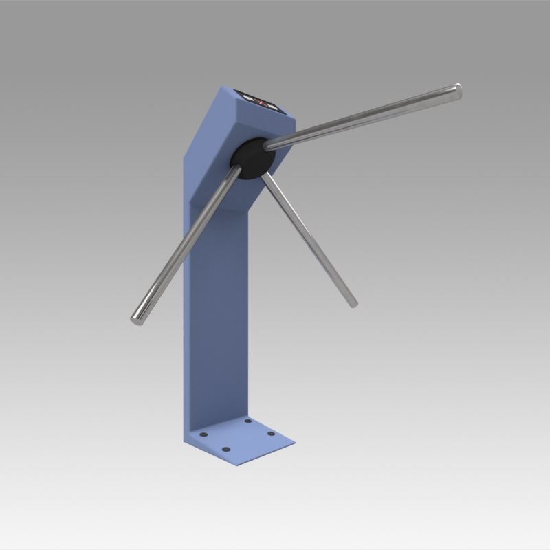 Turnstile tripod Trilock set  3D model_20