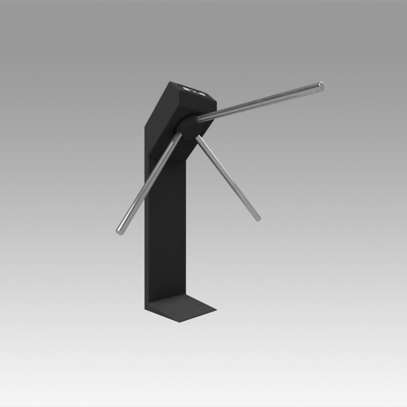 Turnstile tripod Trilock set  3D model_61