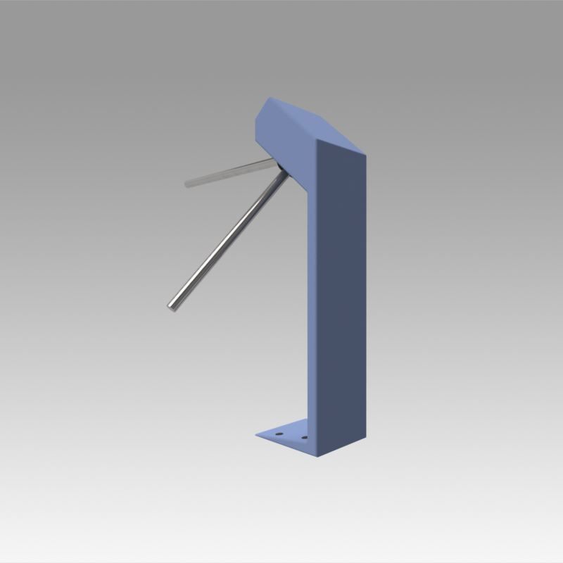 Turnstile tripod Trilock set  3D model_16