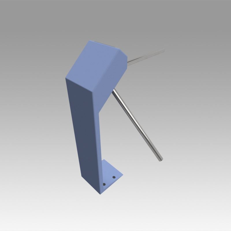 Turnstile tripod Trilock set  3D model_26