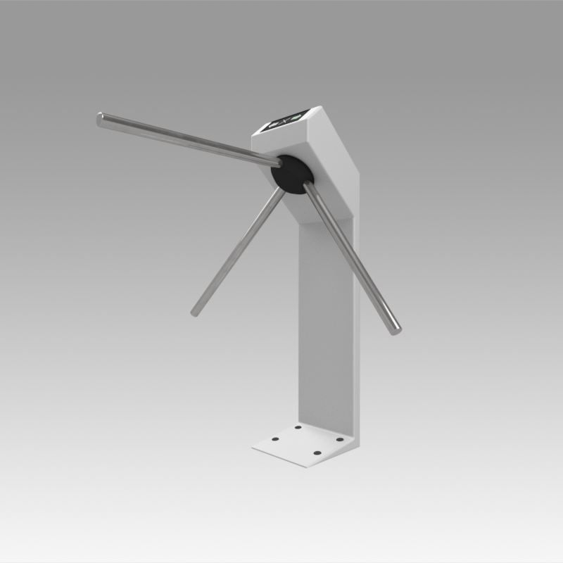 Turnstile tripod Trilock set  3D model_35