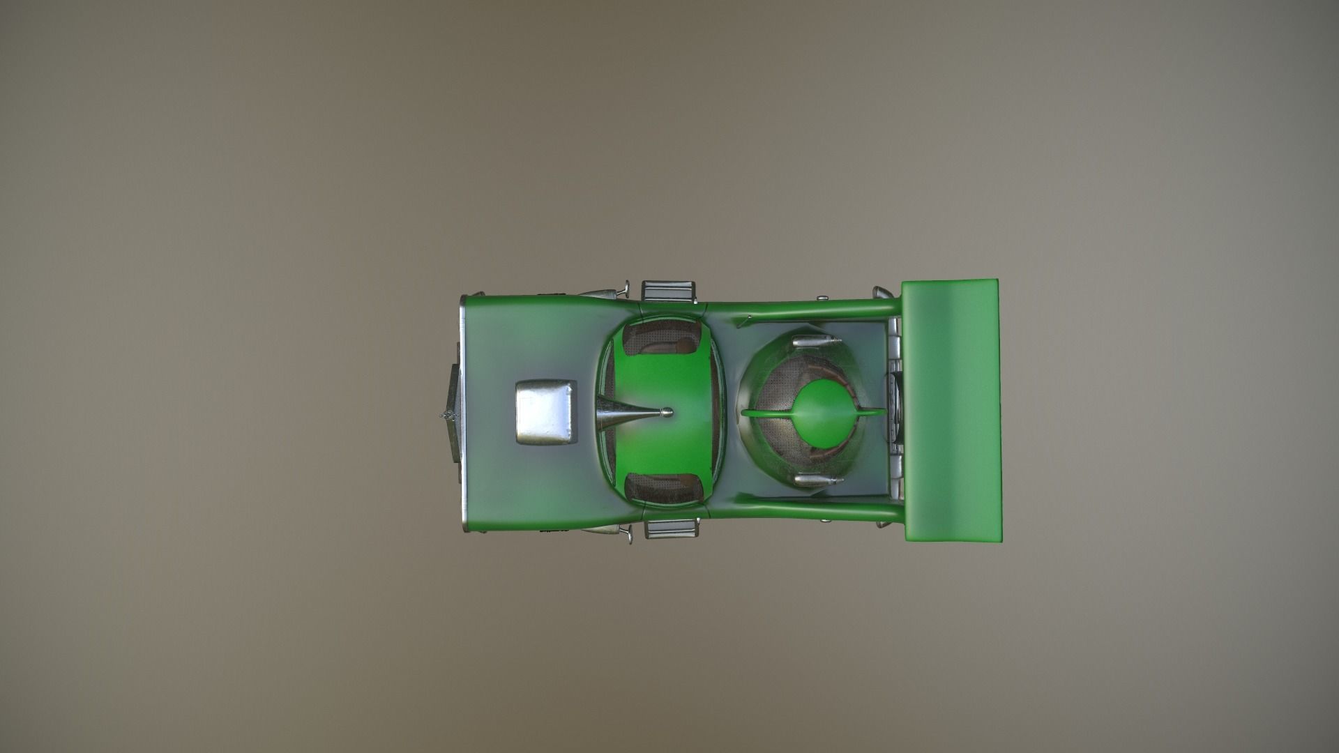 Homer Car Low-poly 3D model_10