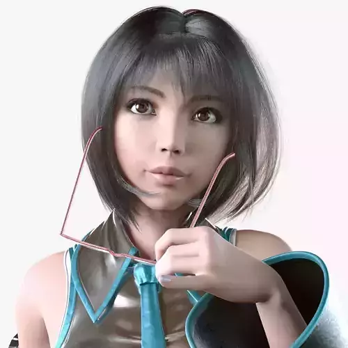 Sayuri Kouzuki V1 for Maya 3D model