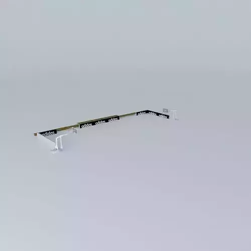 fiba basketball court 3D model