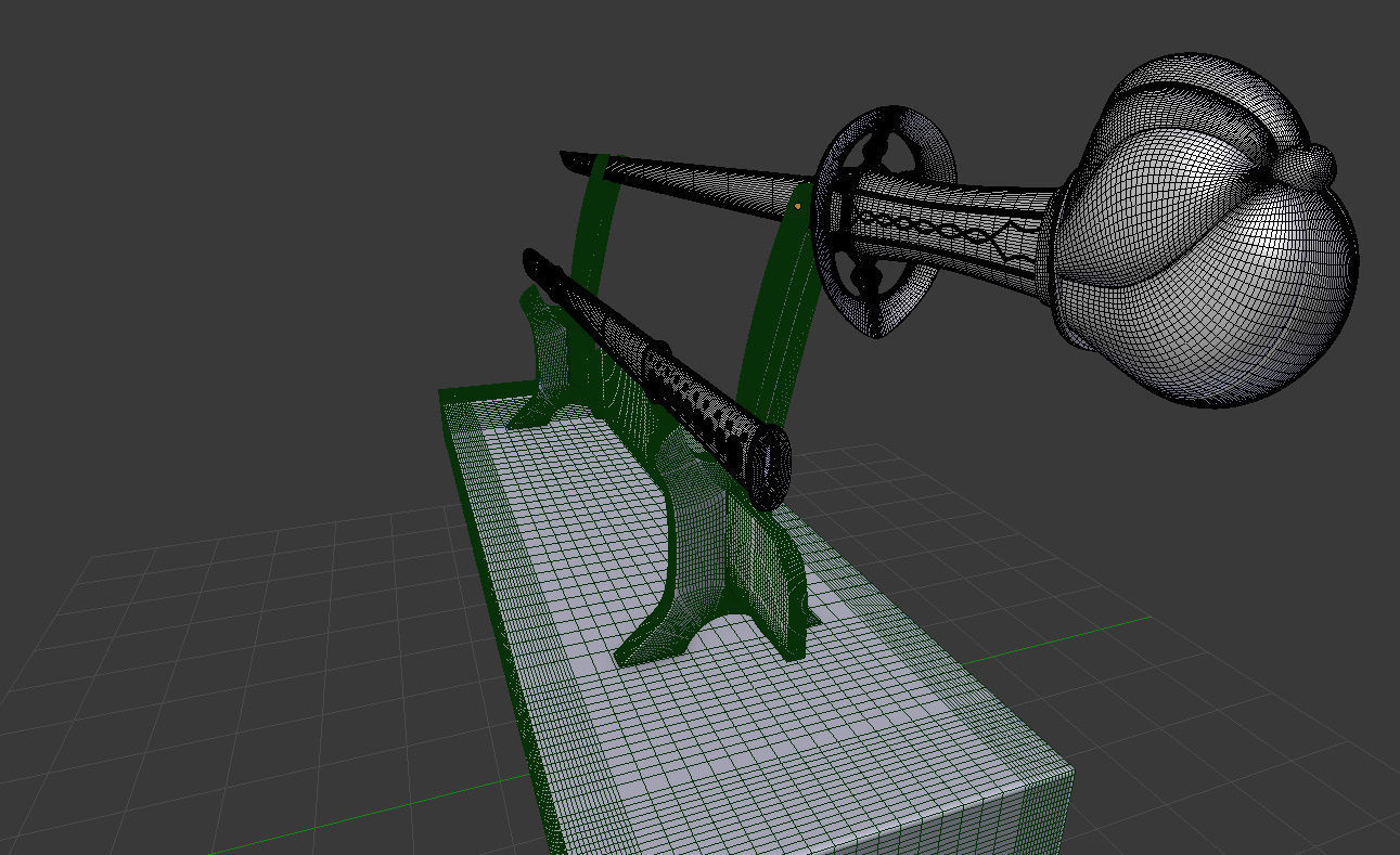 Tekuto sworld 3D model_2