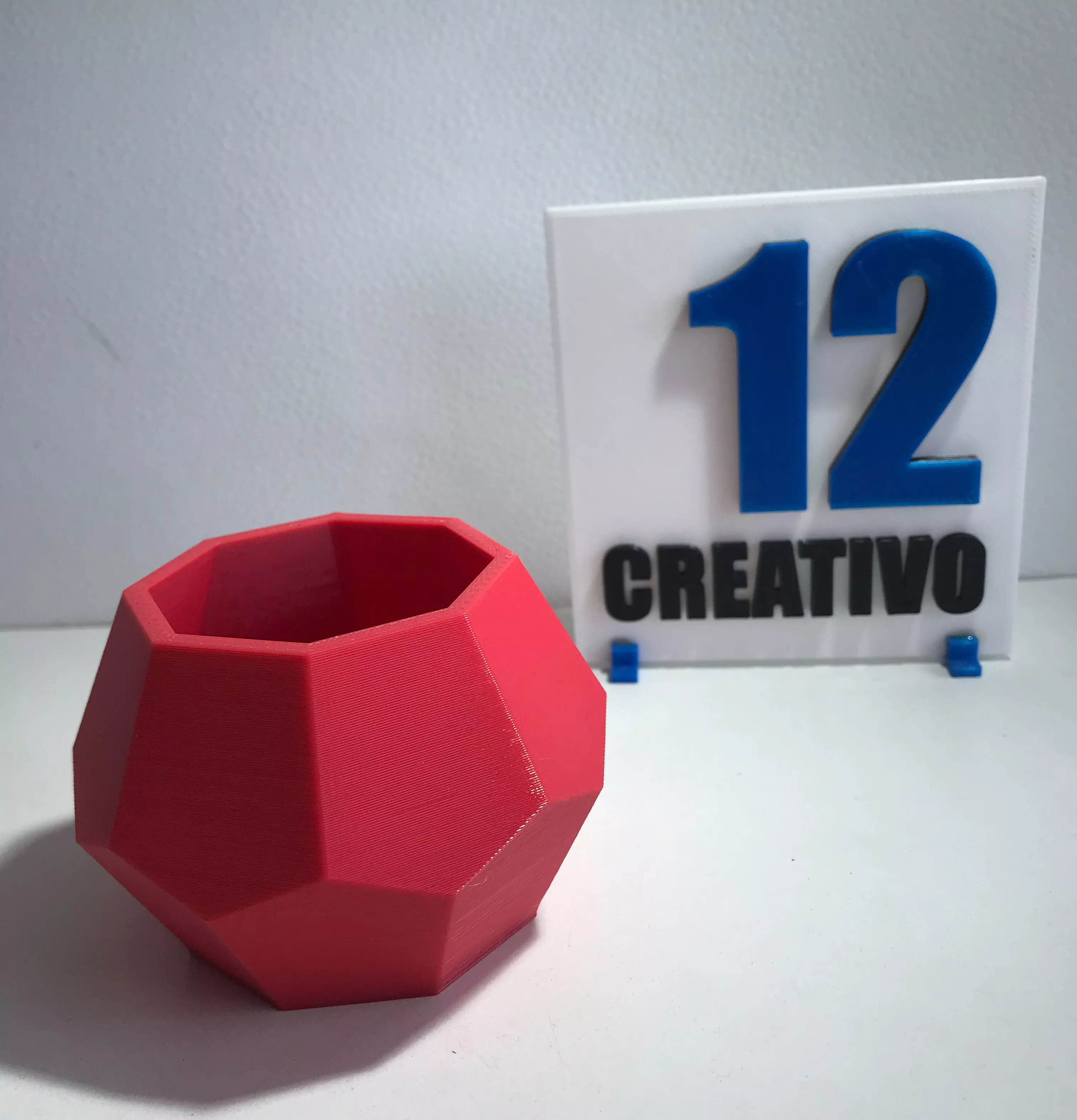 OCTAPLANTER - POT PLANTER SUCULENTS LOW POLY 3D print model