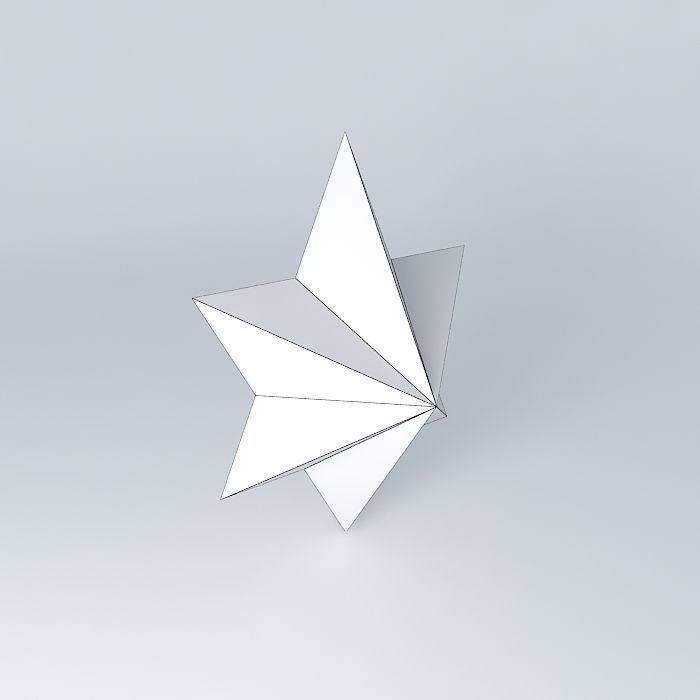 Star Command's Star Symbol Free 3D model_3