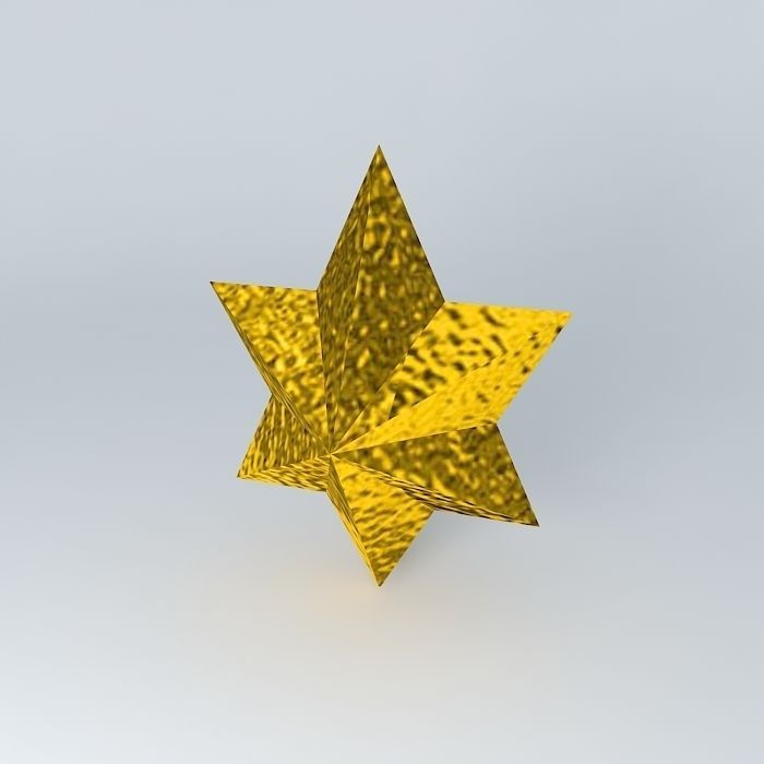 Star Command's Star Symbol Free 3D model_1