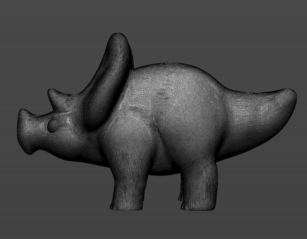 Cute dinosaurs  3D print model_12