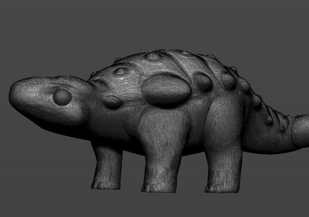 Cute dinosaurs  3D print model_7
