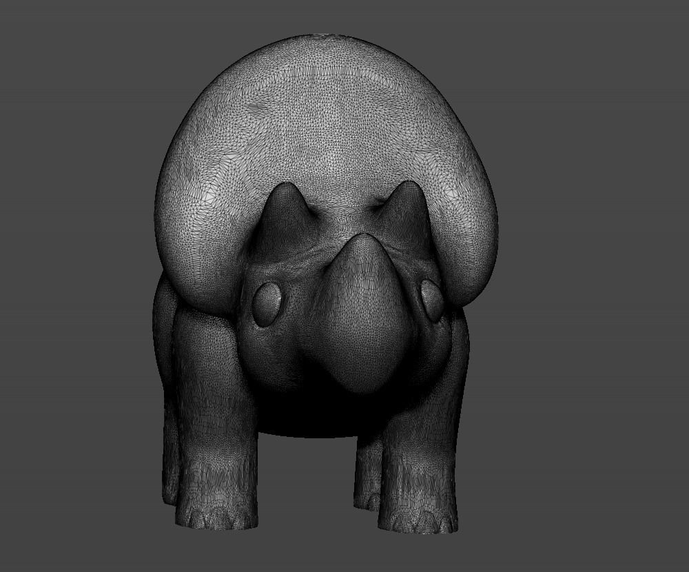 Cute dinosaurs  3D print model_11