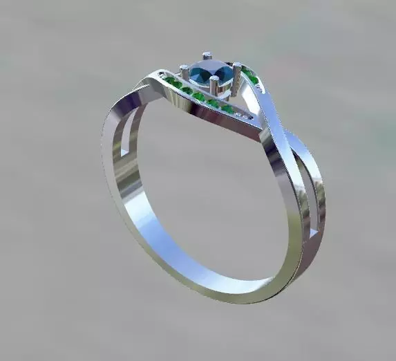 Jewelry Ring Free 3D print model