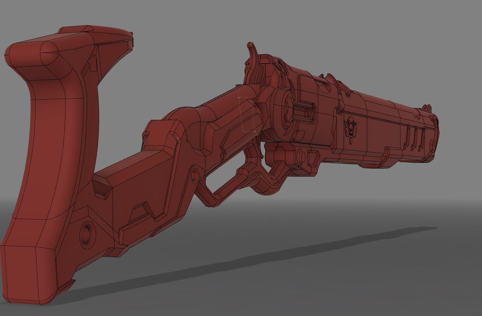 Ashe Cosplay Weapon Set 3D Printing 3D print model_13