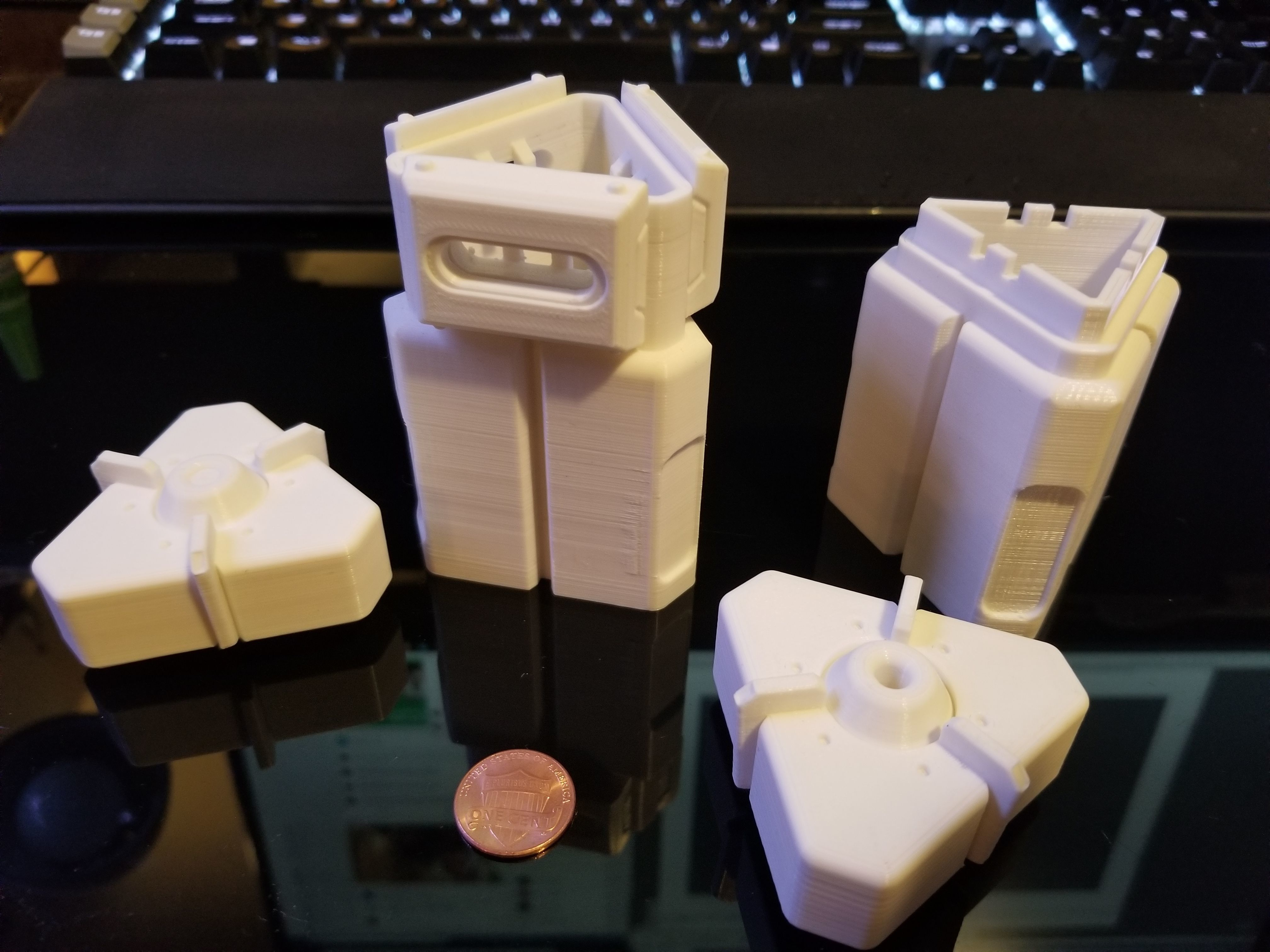 Ashe Cosplay Weapon Set 3D Printing 3D print model_7