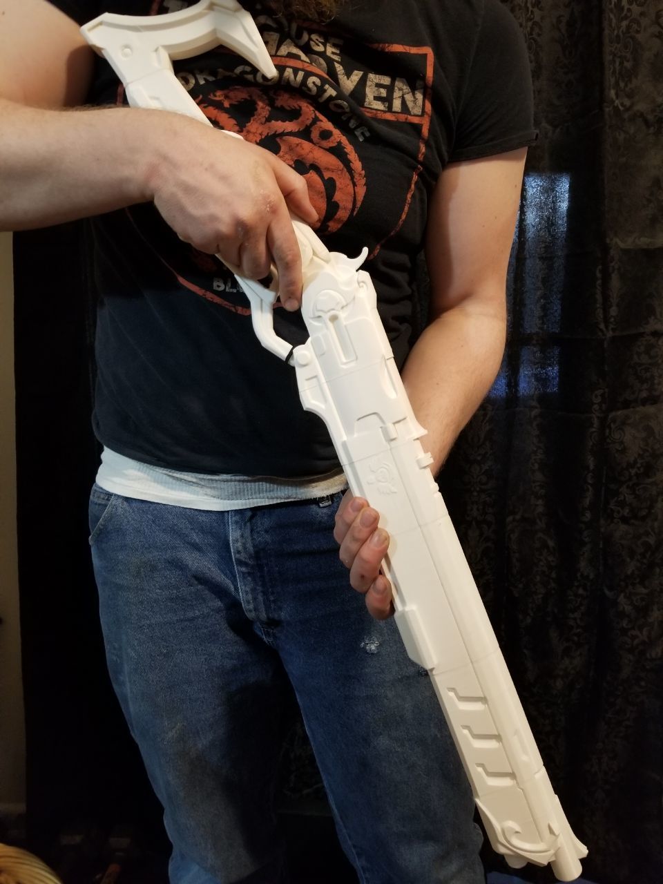 Ashe Cosplay Weapon Set 3D Printing 3D print model_1