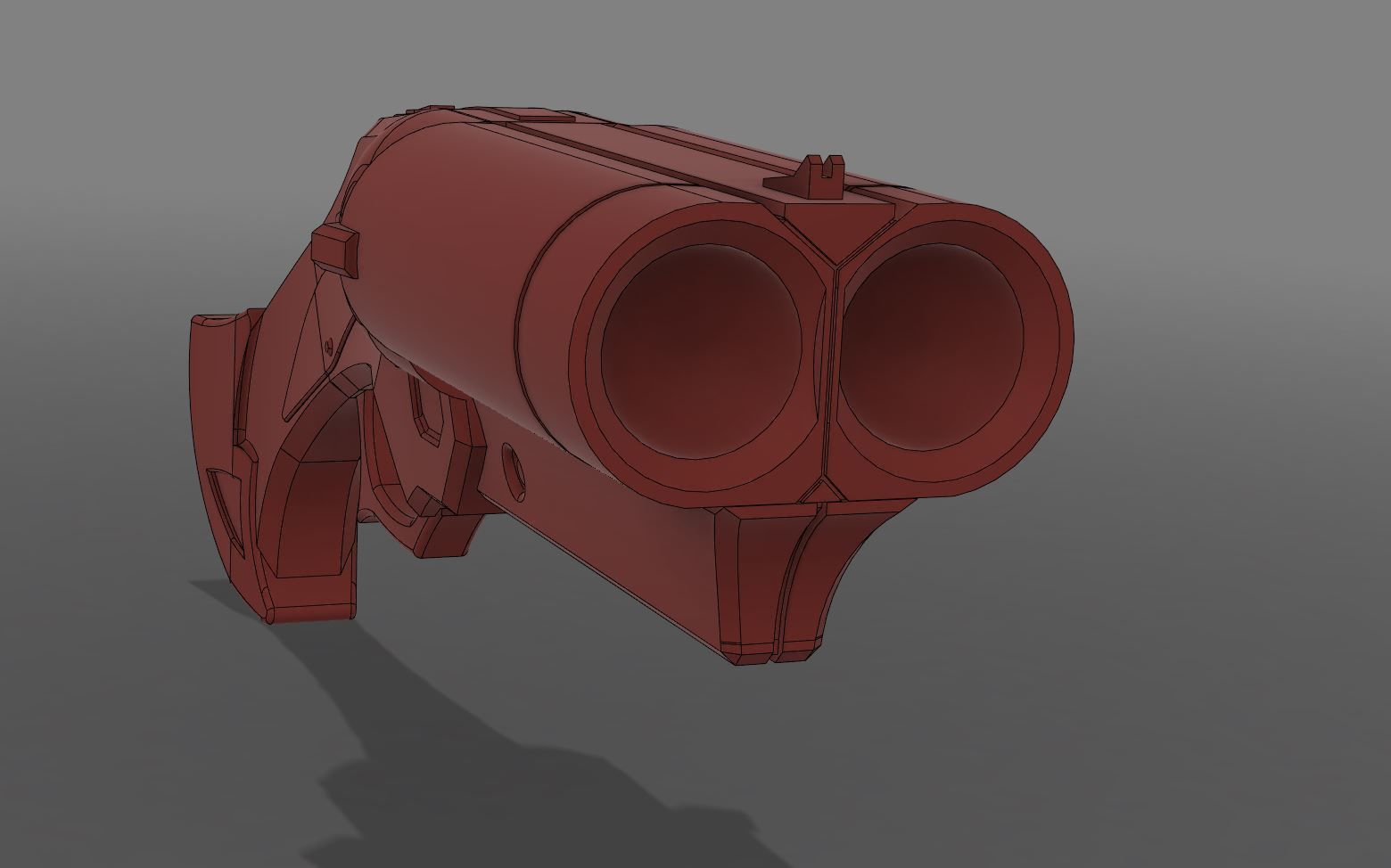 Ashe Cosplay Weapon Set 3D Printing 3D print model_14