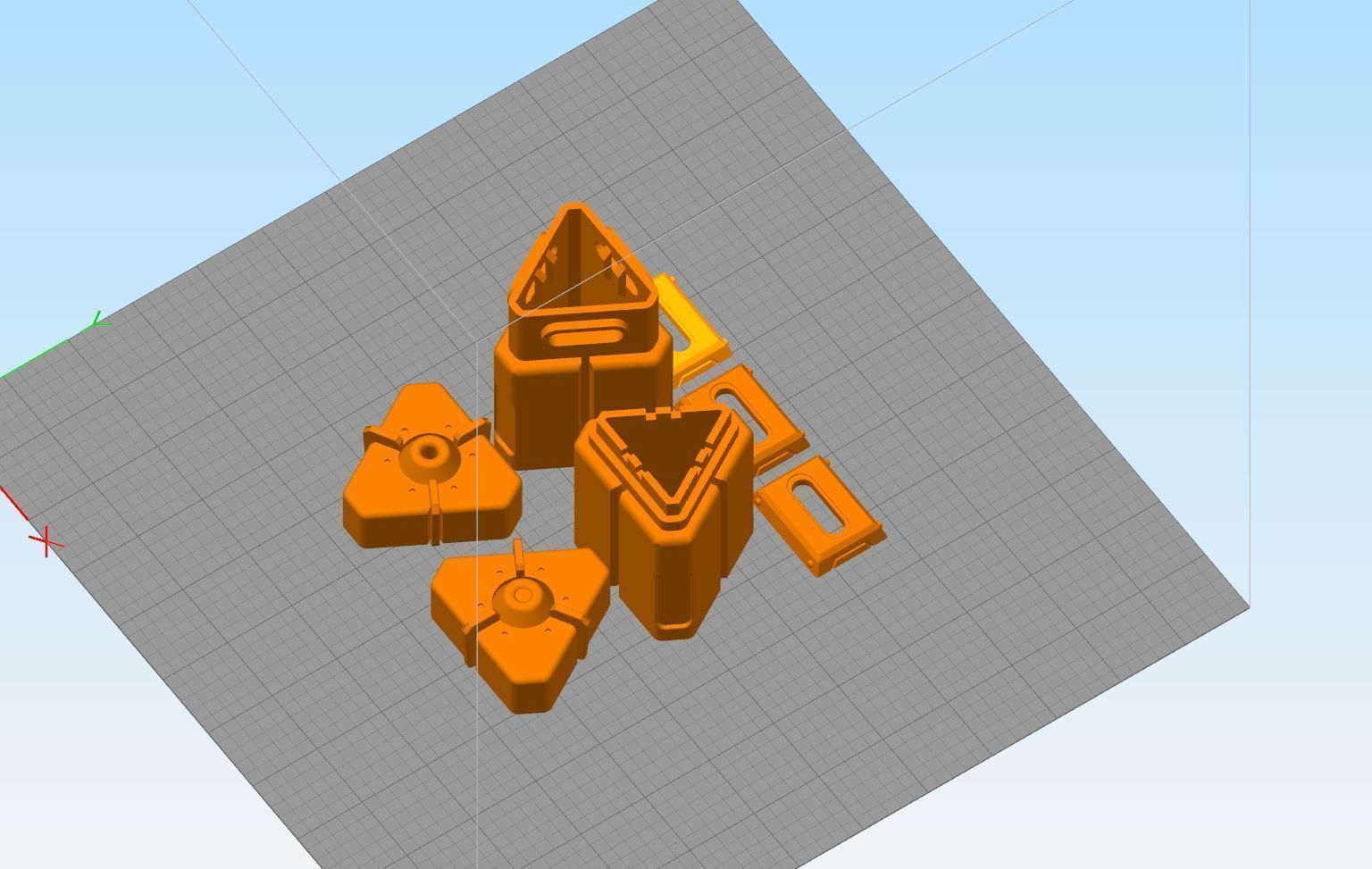 Ashe Cosplay Weapon Set 3D Printing 3D print model_9